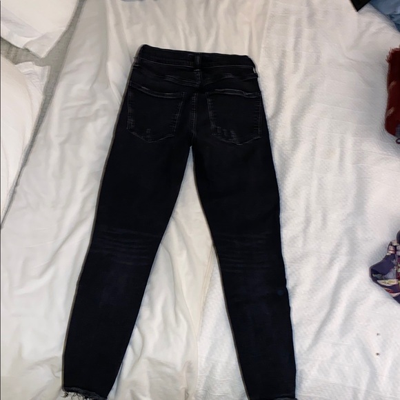 AGOLDE Women's Black Skinny Jeans - Picture 3 of 3